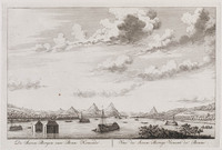 KG 07411
<br/>
Gezichten op de Rijn: Siebengebirge bij Bonn
<br/>
<em>Leth, Hendrik II de (1703-1766)</em>